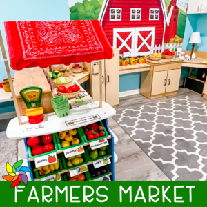 preschool farmer's market dramatic play