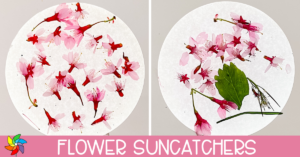 Flower Suncatcher Craft for Preschool