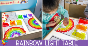 Rainbow Light Table