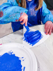 Preschool Color Wheel Art Activity