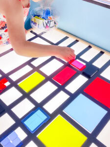 Mondrian Light Table