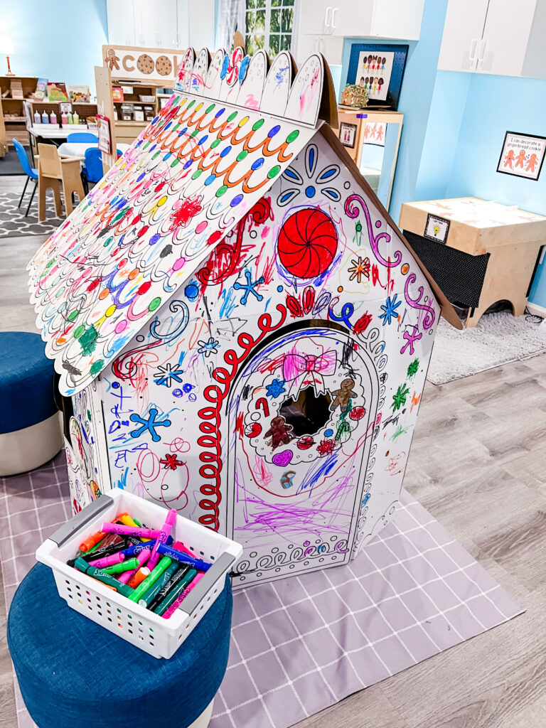 preschool gingerbread house