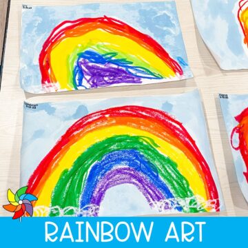 Rainbow Art Craft