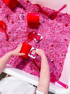 Sensory materials for valentine's day