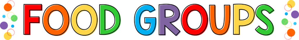 food groups lessons header