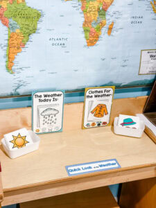 preschool weather centers