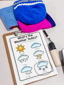 preschool weather centers
