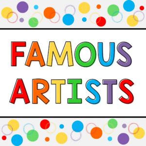 preschool famous artists landing page img