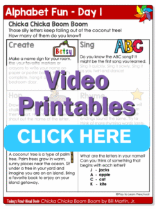 preschool alphabet fun video printables play pack day 1