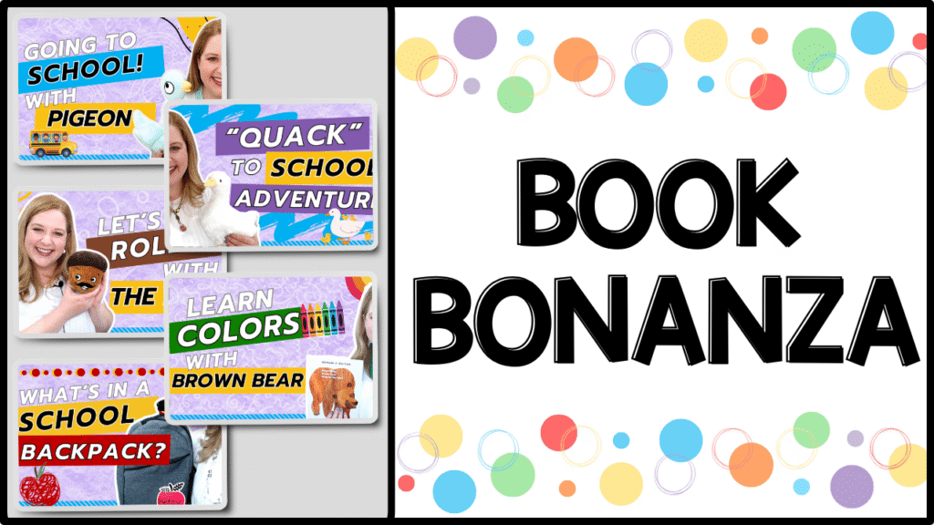Book preschool video lessons