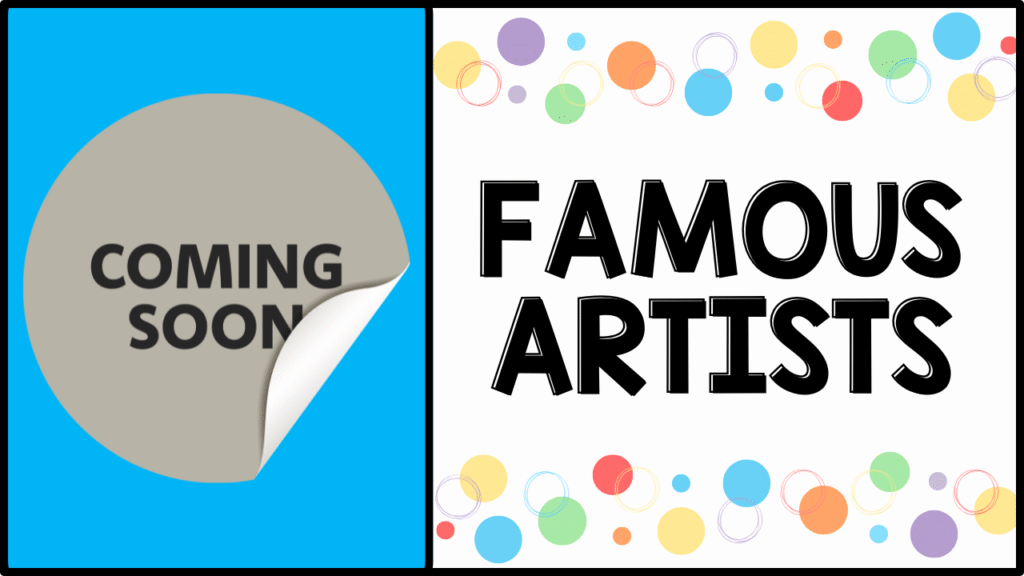 free virtual preschool famous artists