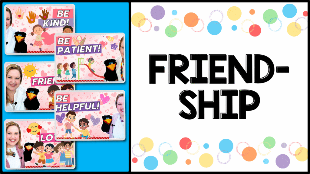 Friendship free preschool video lessons