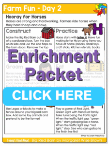 farm lessons for preschool printables day 2