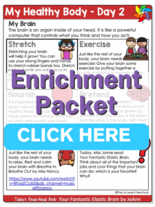 healthy body preschool theme