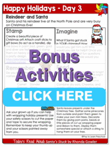 Holidays Circle Time for Preschool activities day 1