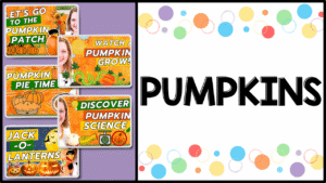 Pumpkins free preschool video lessons