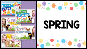 Spring free preschool video lessons