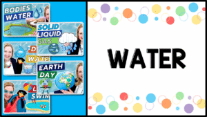 Water preschool video lessons