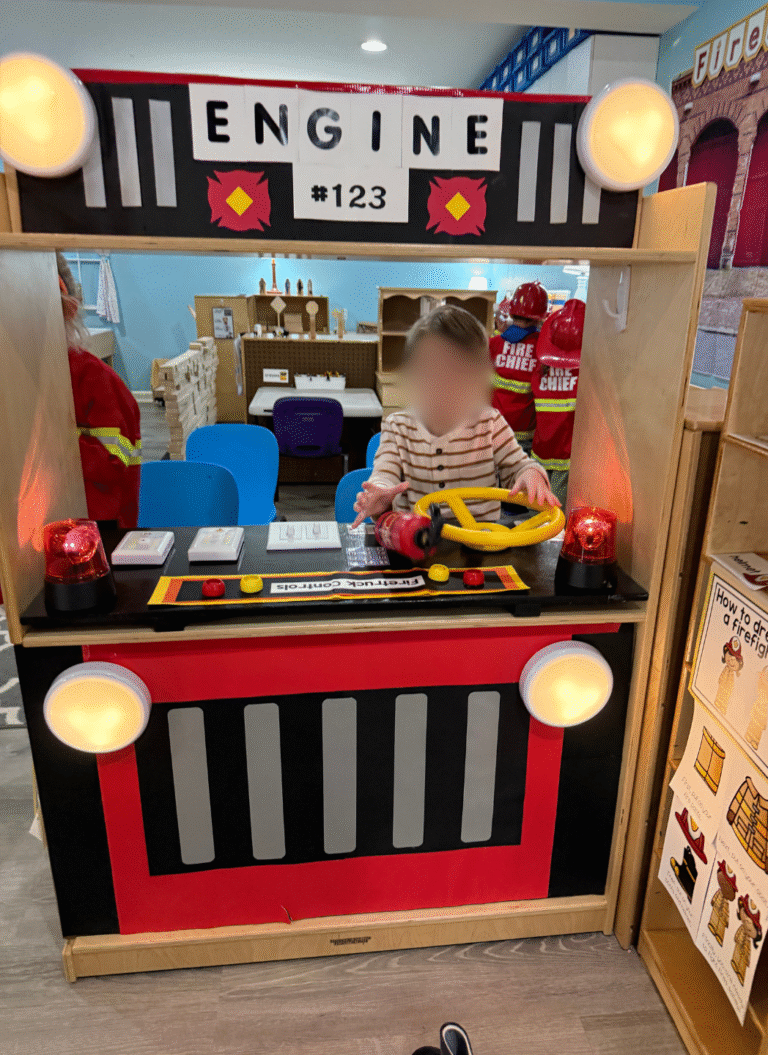 Preschool Dramatic Play Fire Station - Play to Learn Preschool