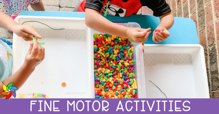 Fine Motor Activities for Preschoolers - Play to Learn Preschool