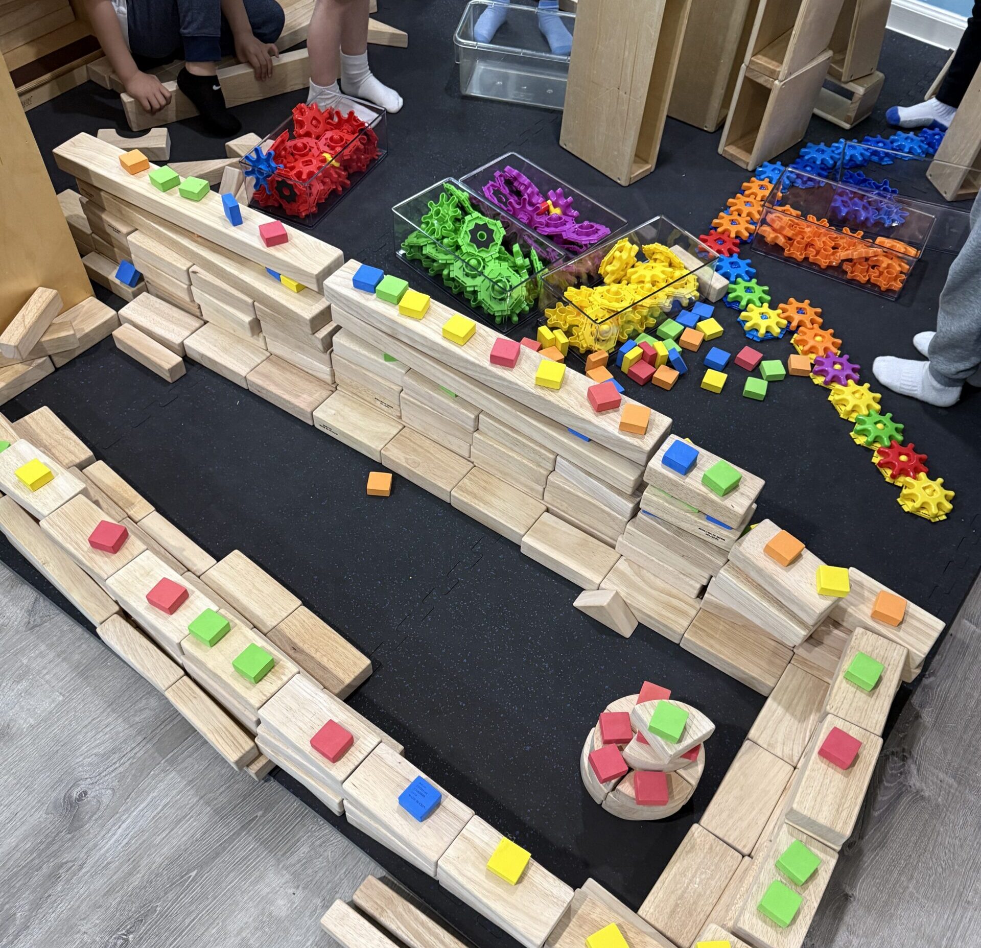 Play based learning with blocks - Play to Learn Preschool
