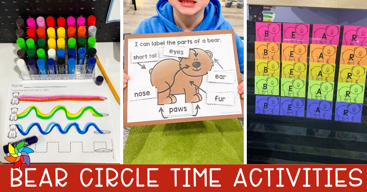 Preschool Bear Activities