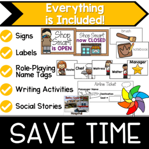 Preschool Dramatic Play Bundle #1