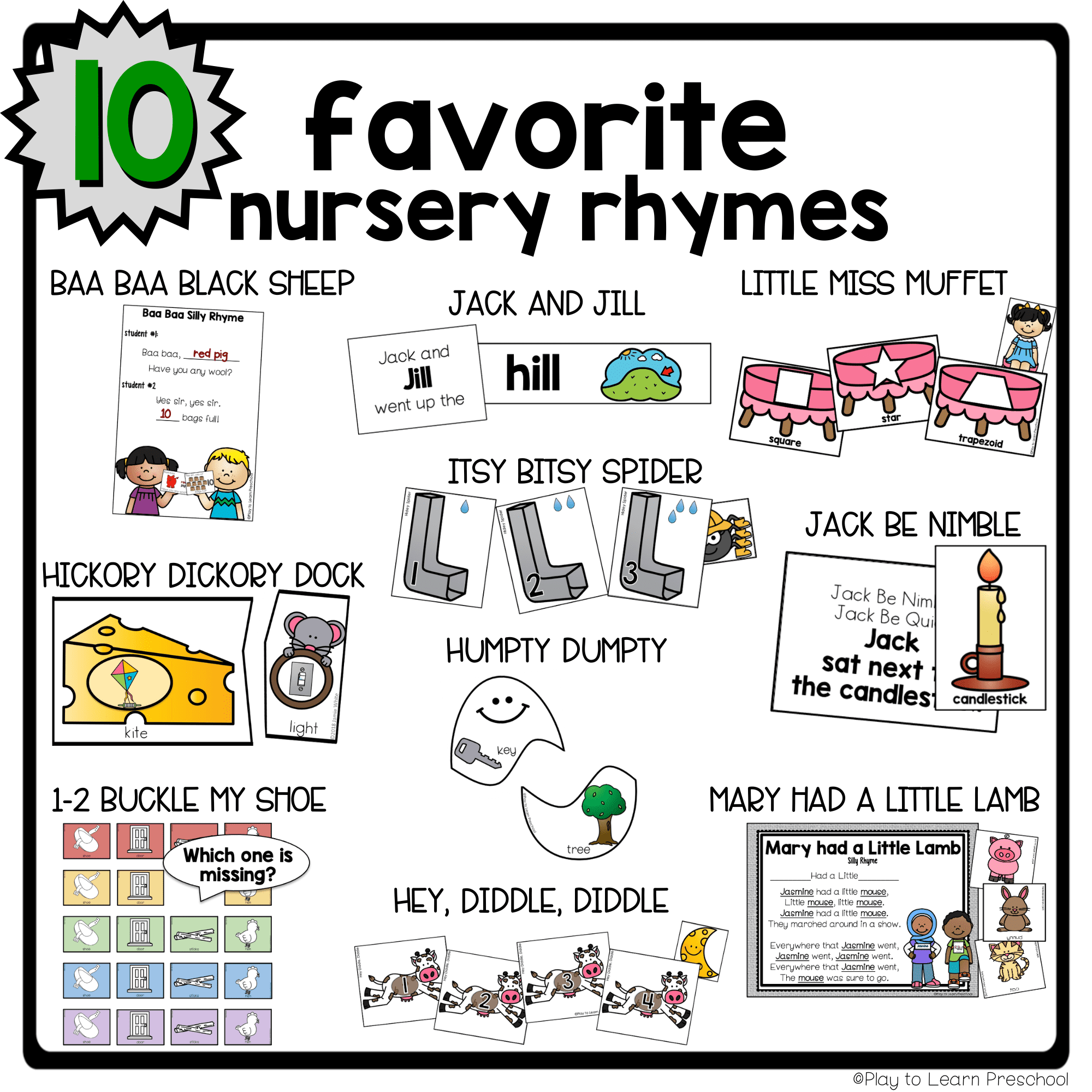 Preschool Nursery Rhymes