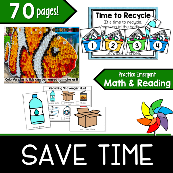 Reduce, Reuse, Recycle Activities for Preschool and Pre-K - Play to ...