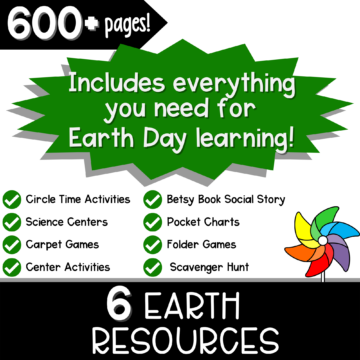 Earth Day Activities | BUNDLE for Preschool and Pre-K - Play to Learn ...