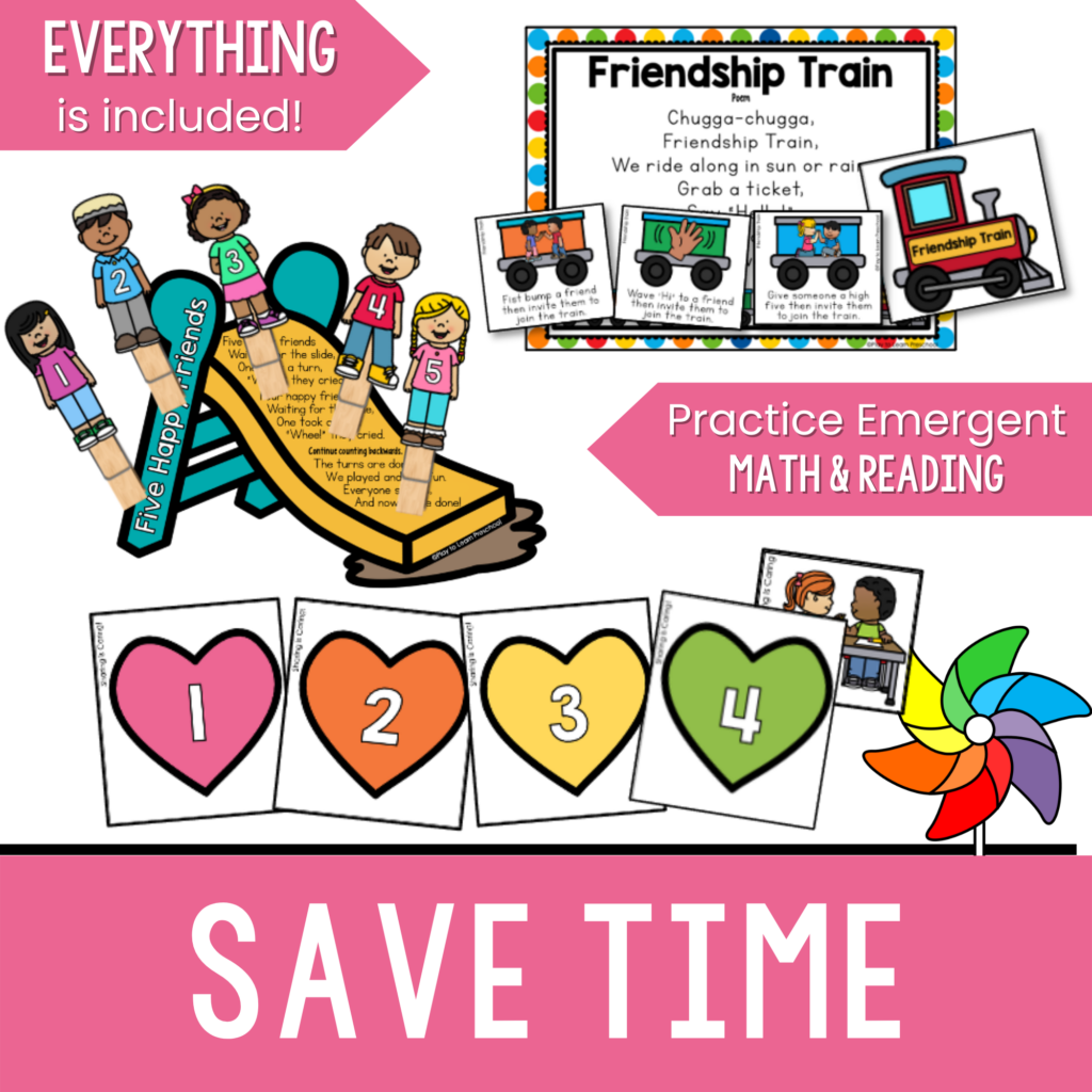 Kindness Circle Time Unit for Preschool and PreK: Songs, Games, and ...