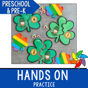 St. Patrick's Day Counting Games Preschool Math Activities Number ...