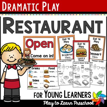 Preschool Dramatic Play Restaurant